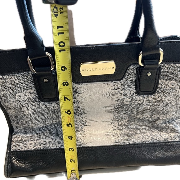 COLE HAAN CARRINGTON SATCHEL | Lizard Print / Texture | Large - Picture 8 of 17